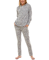 Roudelain - Women's Drop Shoulder Hoodie and Slim Leg Pant Lounge Set