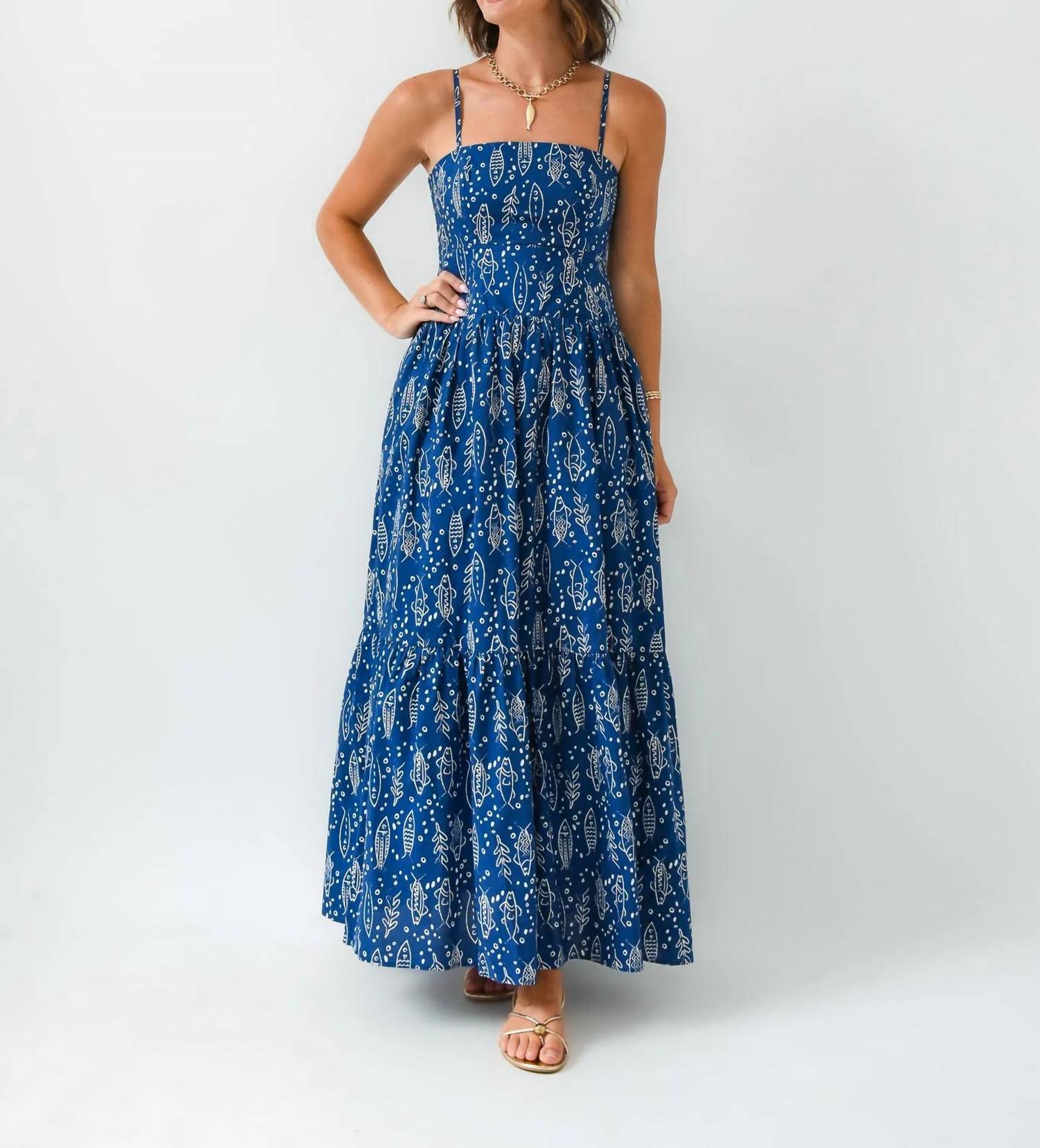 Thml - Catch Of The Day Midi Dress