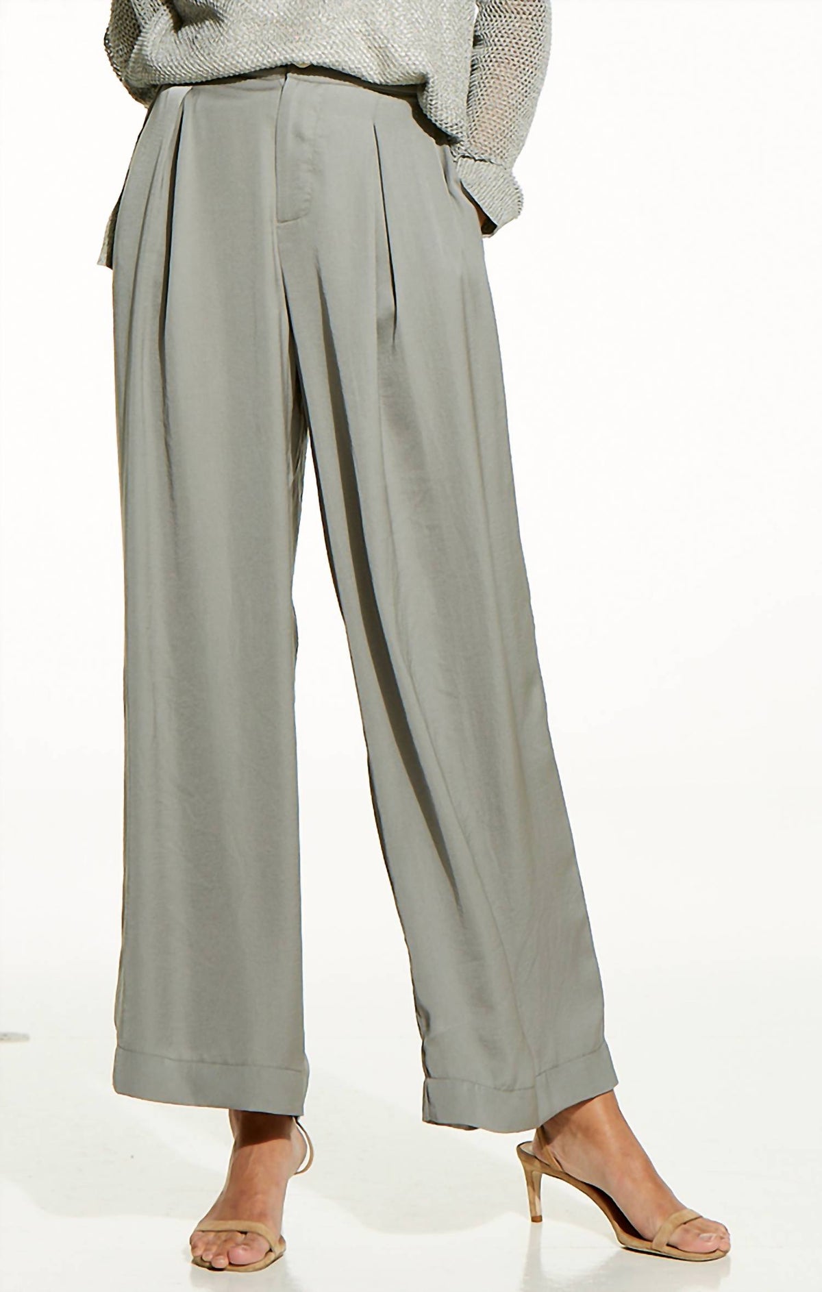 Nic + Zoe - Olive trousers