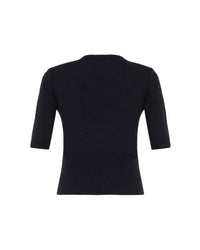 Theo The Label - Women's Nomia Ribbed Waist Crew Sweater Top