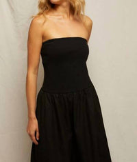 Perfectwhitetee - Kai Woven Strapless Dress