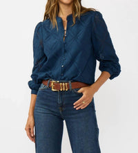 Lovestitch - Lace Button Blouse
