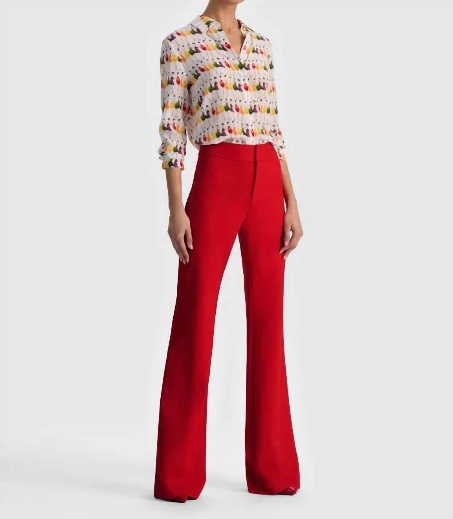 Alice + Olivia - Andrew Bootcut Pant