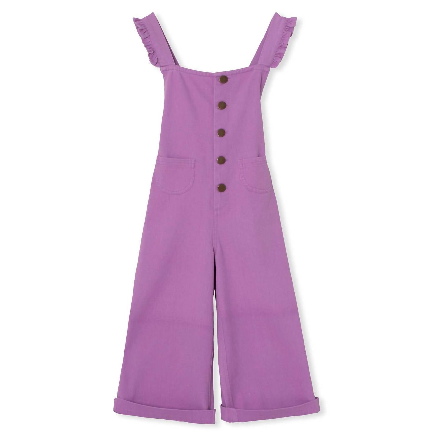 A Monday In Copenhagen - Girl's Twill Overalls