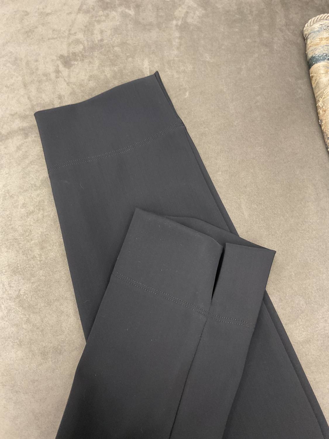 Seductive - BLACK TAPERED SABRINA JERSEY PANT