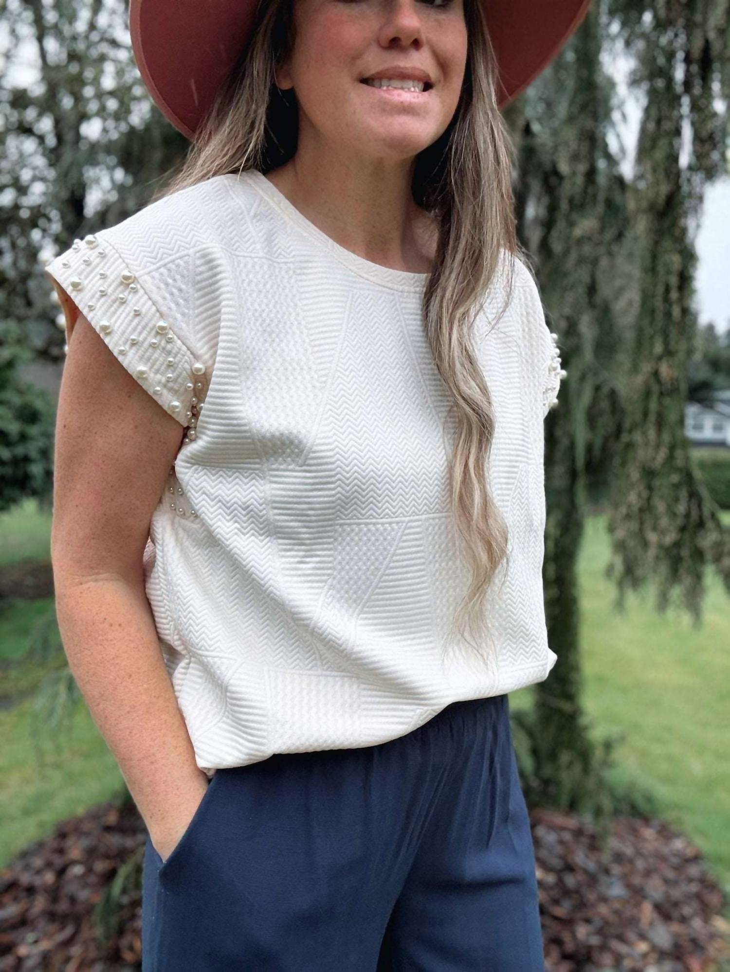 Umgee - Pearl Knit Top