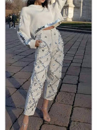 Monte - Sequin Denim Jeans