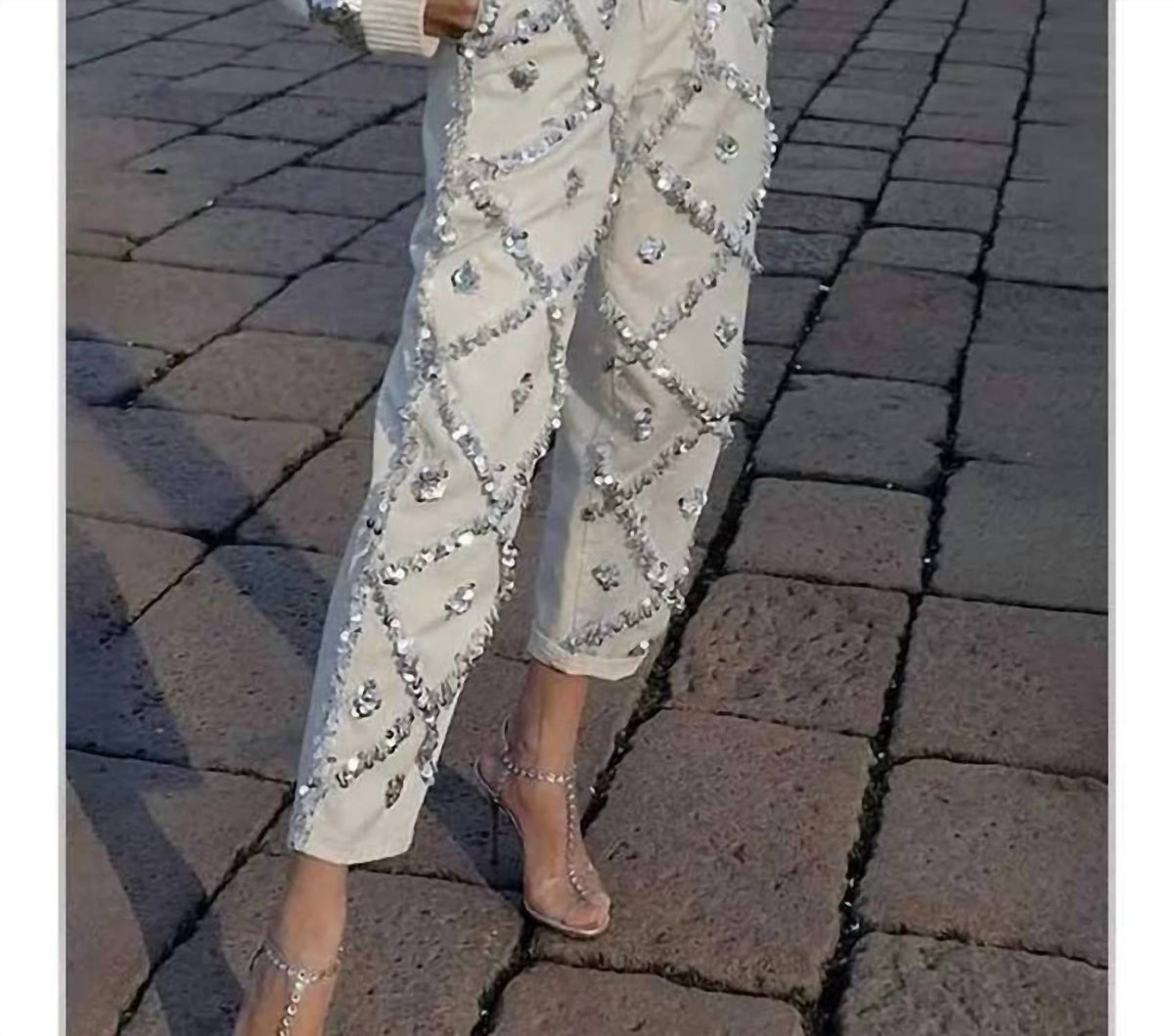 Monte - Sequin Denim Jeans