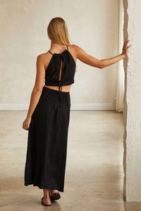 Crescent - Halter top and skirt