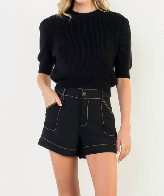 Thml - Contrast Stitch Shorts