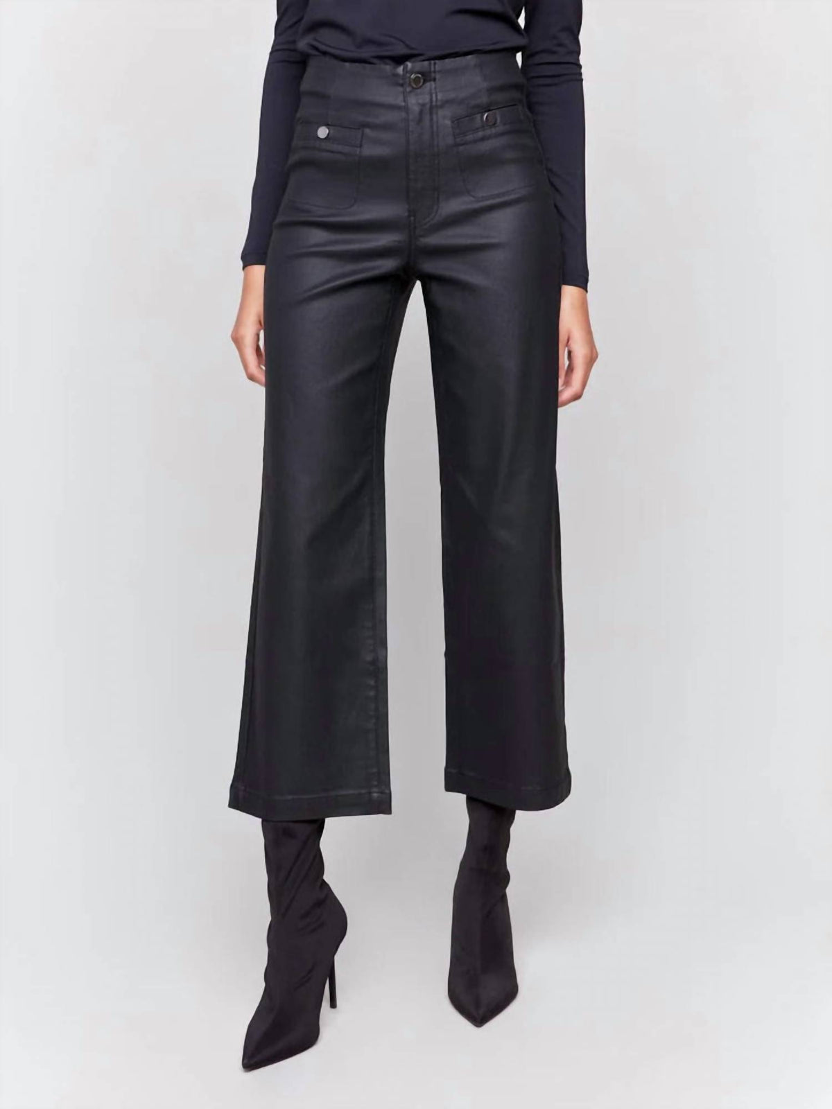 Charlie B - Wax Twill Pull On Pants