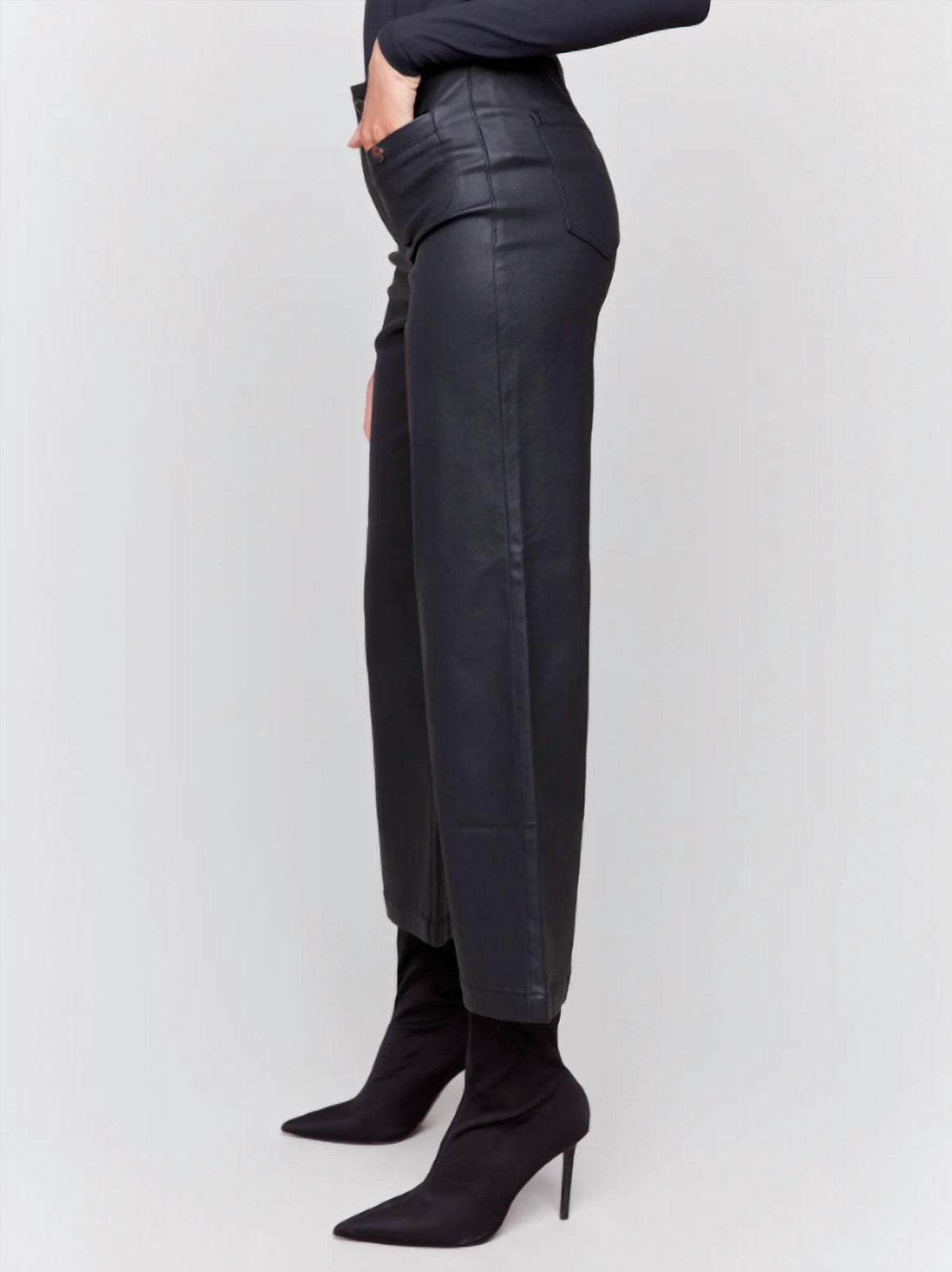 Charlie B - Wax Twill Pull On Pants