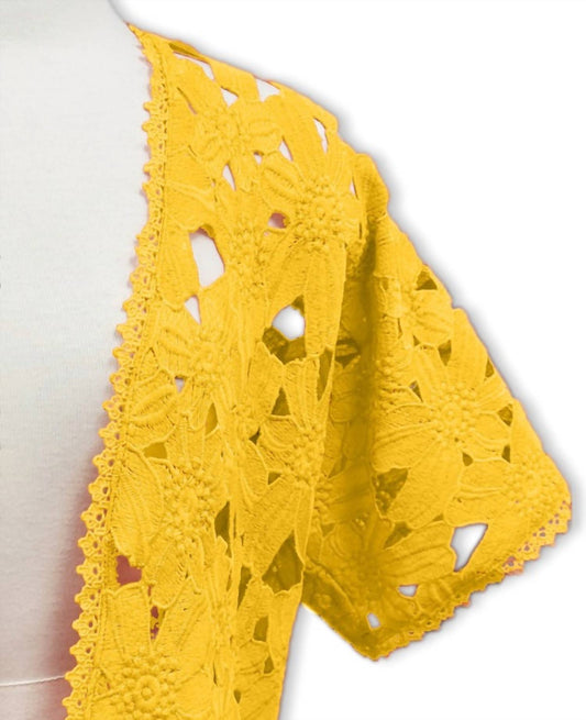 Paparazzi - Lace Open Front Cardigan Jacket