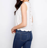 Charlie B - Scalloped Hem Top