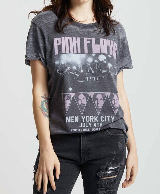 Recycled Karma - Pink Floyd NYC Distressed Tee