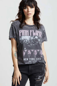 Recycled Karma - Pink Floyd NYC Distressed Tee