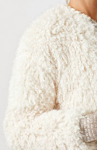Mystree - Faux Fur Open Jacket