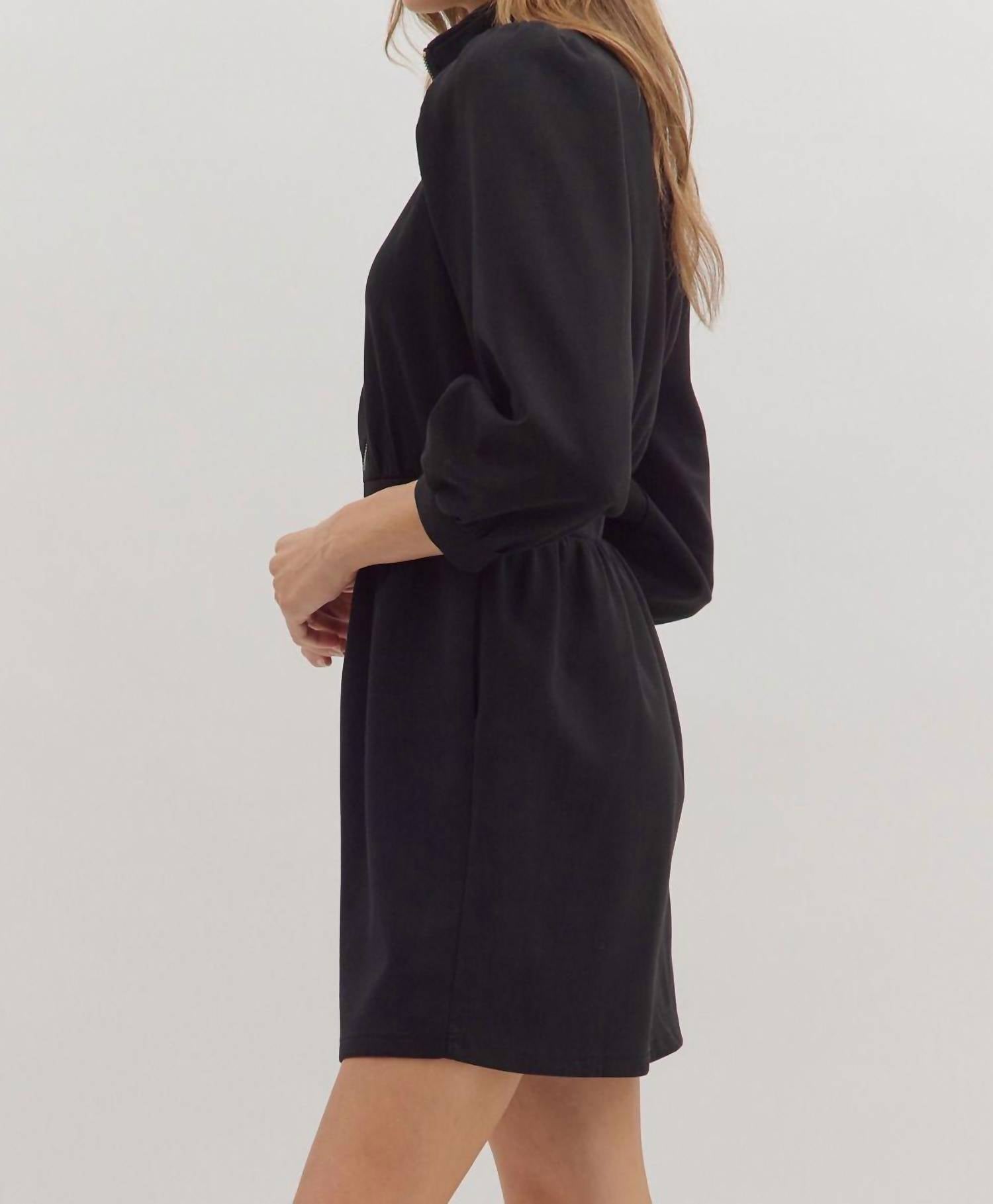 Entro - More Than Ready Zipper Dress