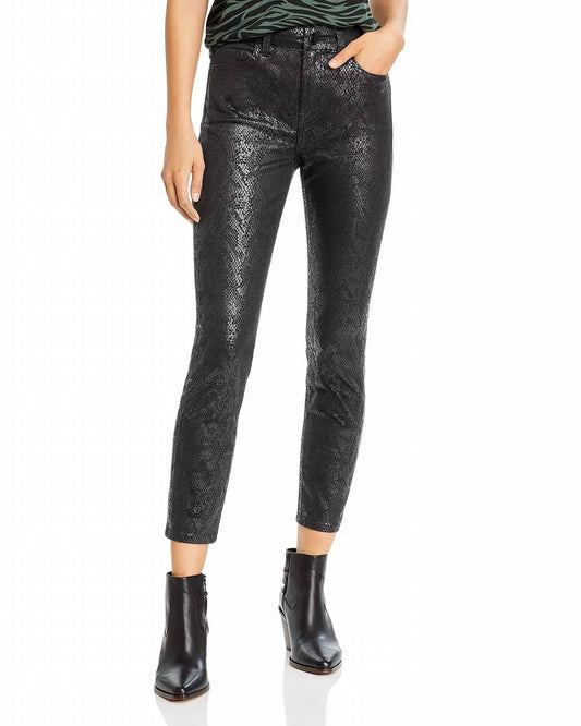 Jen7 - COATED SKINNY ANKLE JEAN