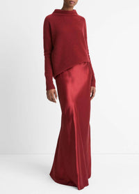 Vince - Satin Maxi Slip Skirt