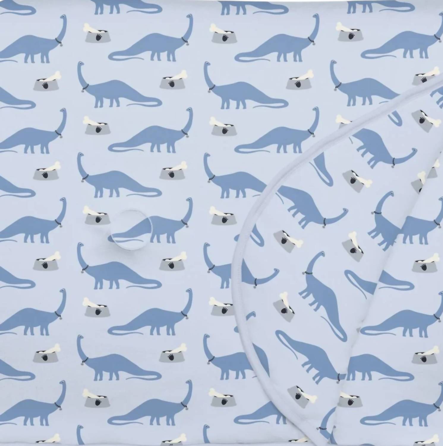 Kickee - Kid's Fluffle Throw Blanket With Embroidery