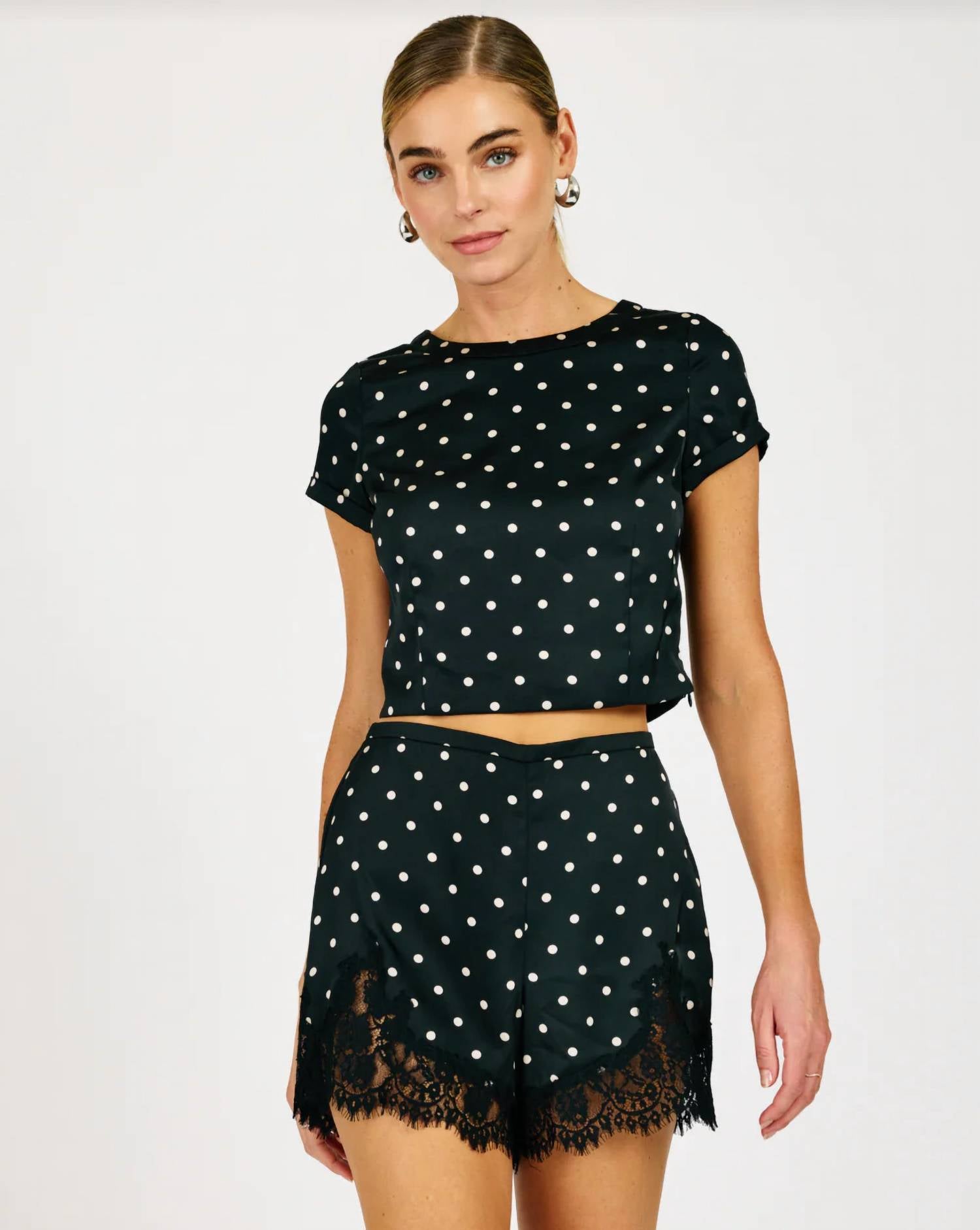 Line And Dot - Sophie Polka Dot Top