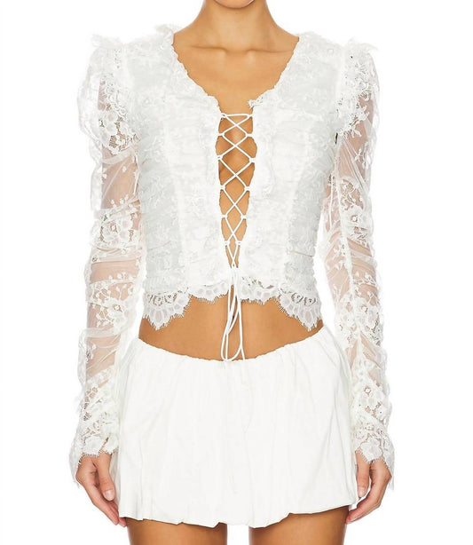 For Love & Lemons - lexi top