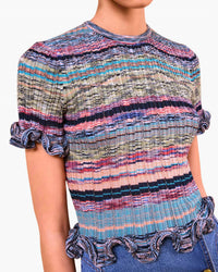 Ulla Johnson - Miya Short Sleeve Knit Top