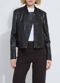 Lysse - Millicent Perforted Vegan Leather Jacket