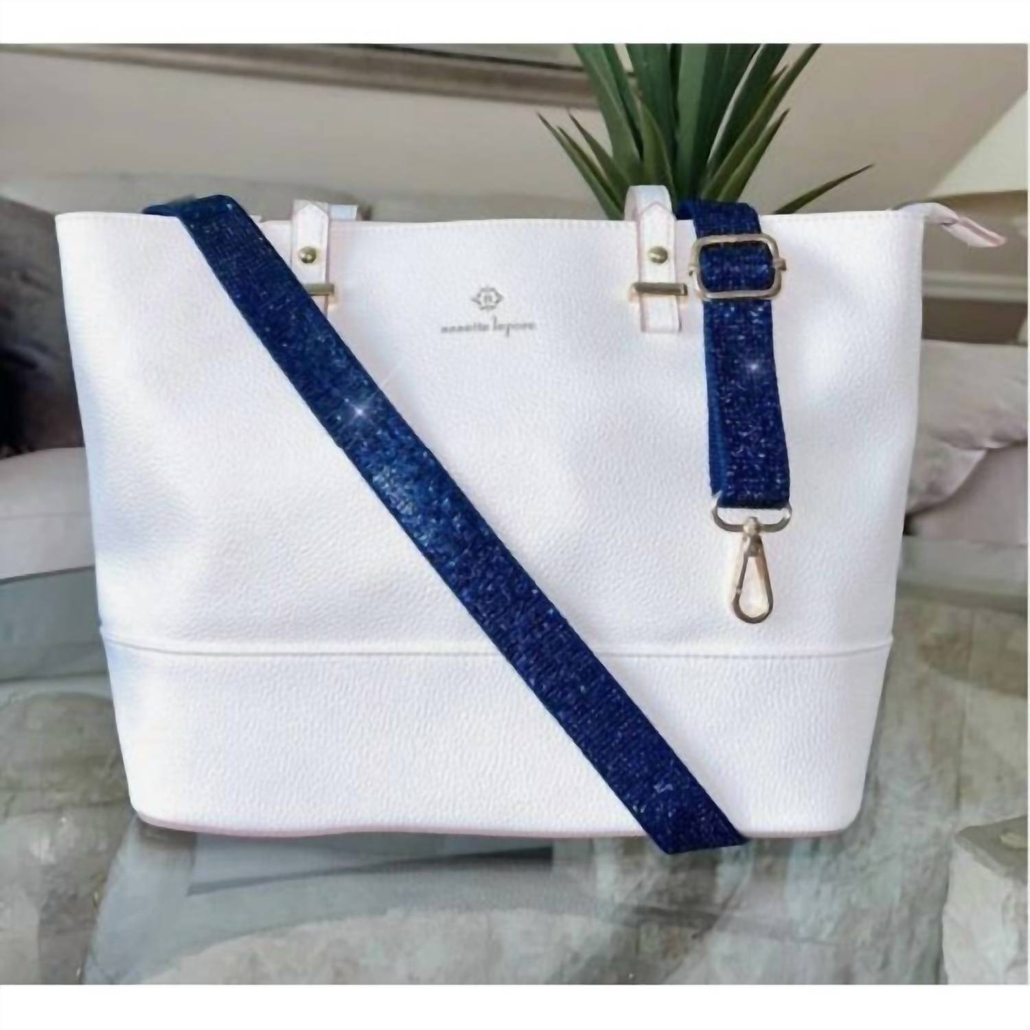Mimi Wholesale - Women's Rhinestone Crossbody Purse Strap