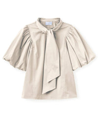 Cartolina Nantucket - Perry Tie Neck Top