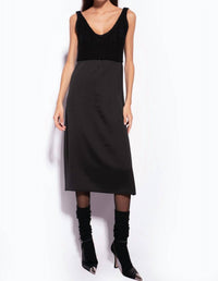 Pinko - Midi Dress With Knit Top
