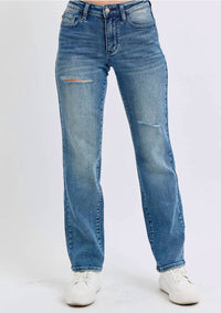 Judy Blue - Kenzie Mid Waist Dad Jean