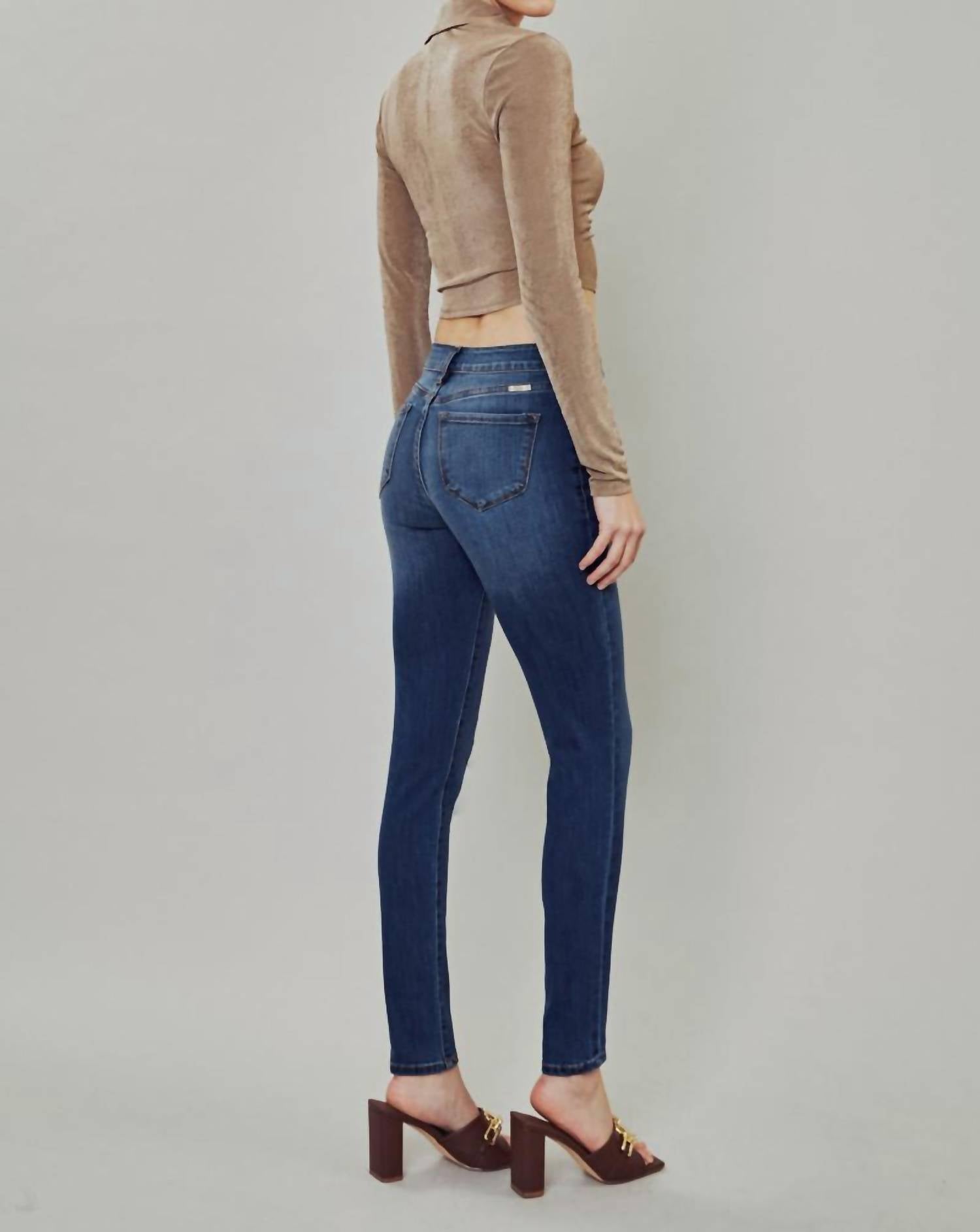 Kancan - Mid Rise Super Skinny Jeans