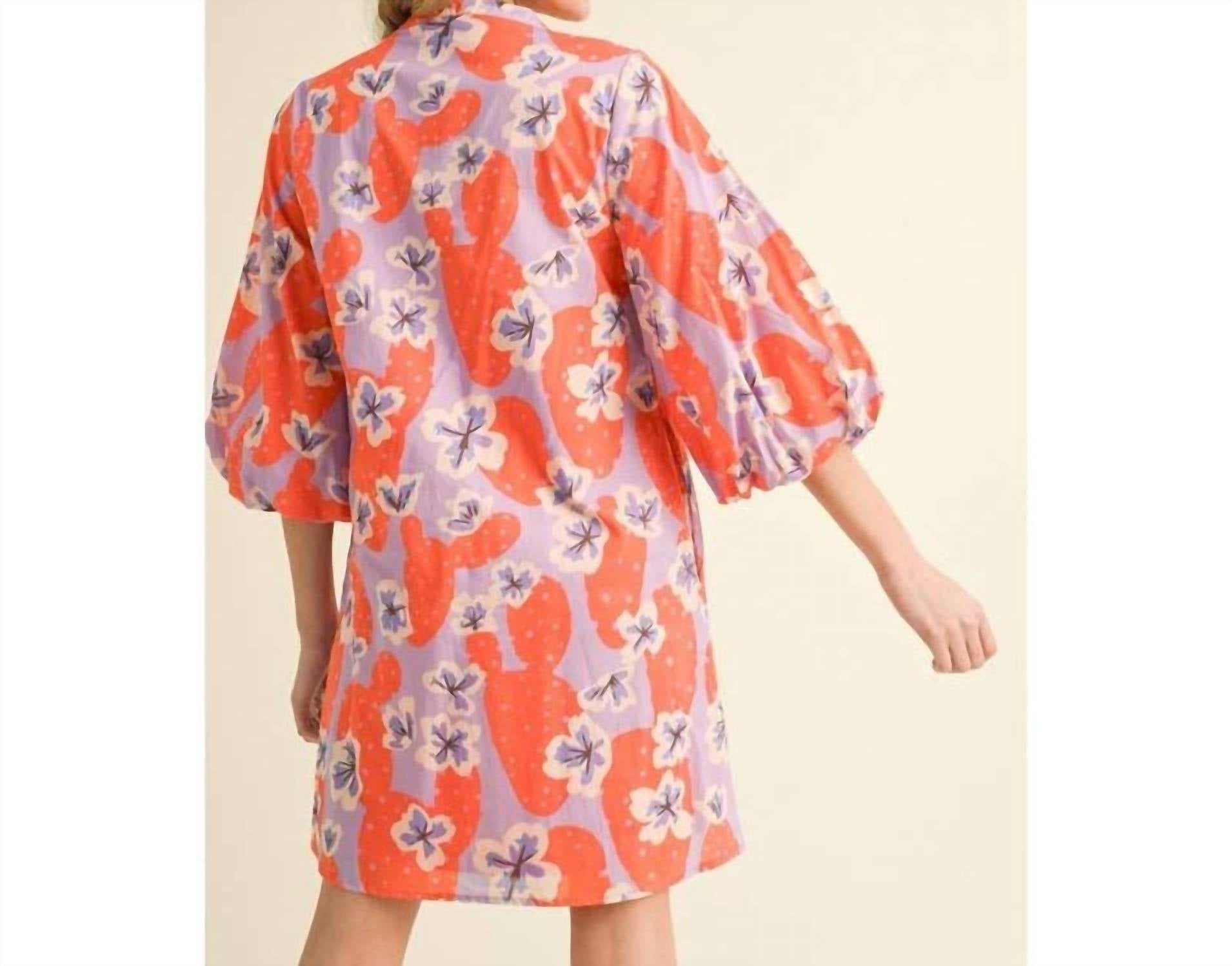 Style Usa - Gardens Of Floral Dress