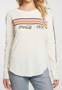 Chaser - Heritage Waffle Thermal Long Sleeve Crew Neck Tee