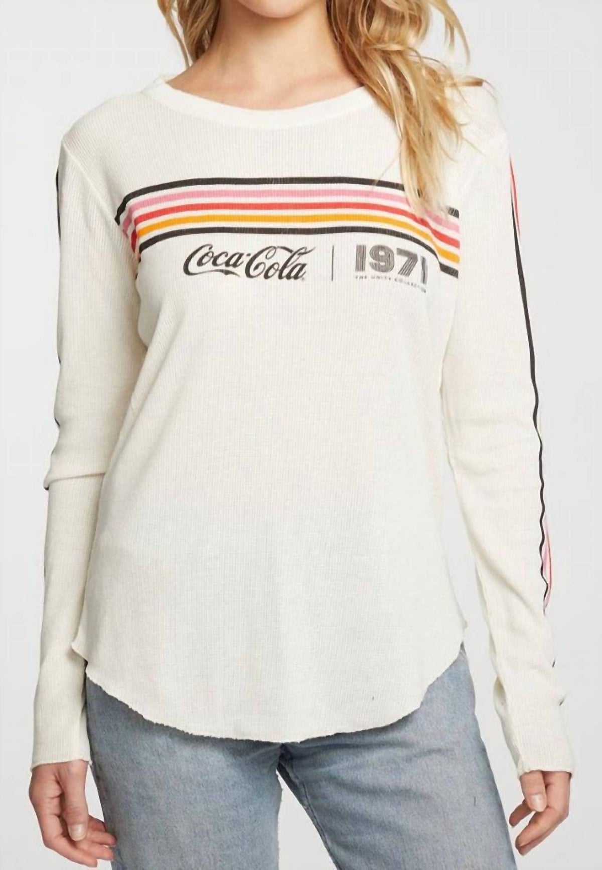 Chaser - Heritage Waffle Thermal Long Sleeve Crew Neck Tee