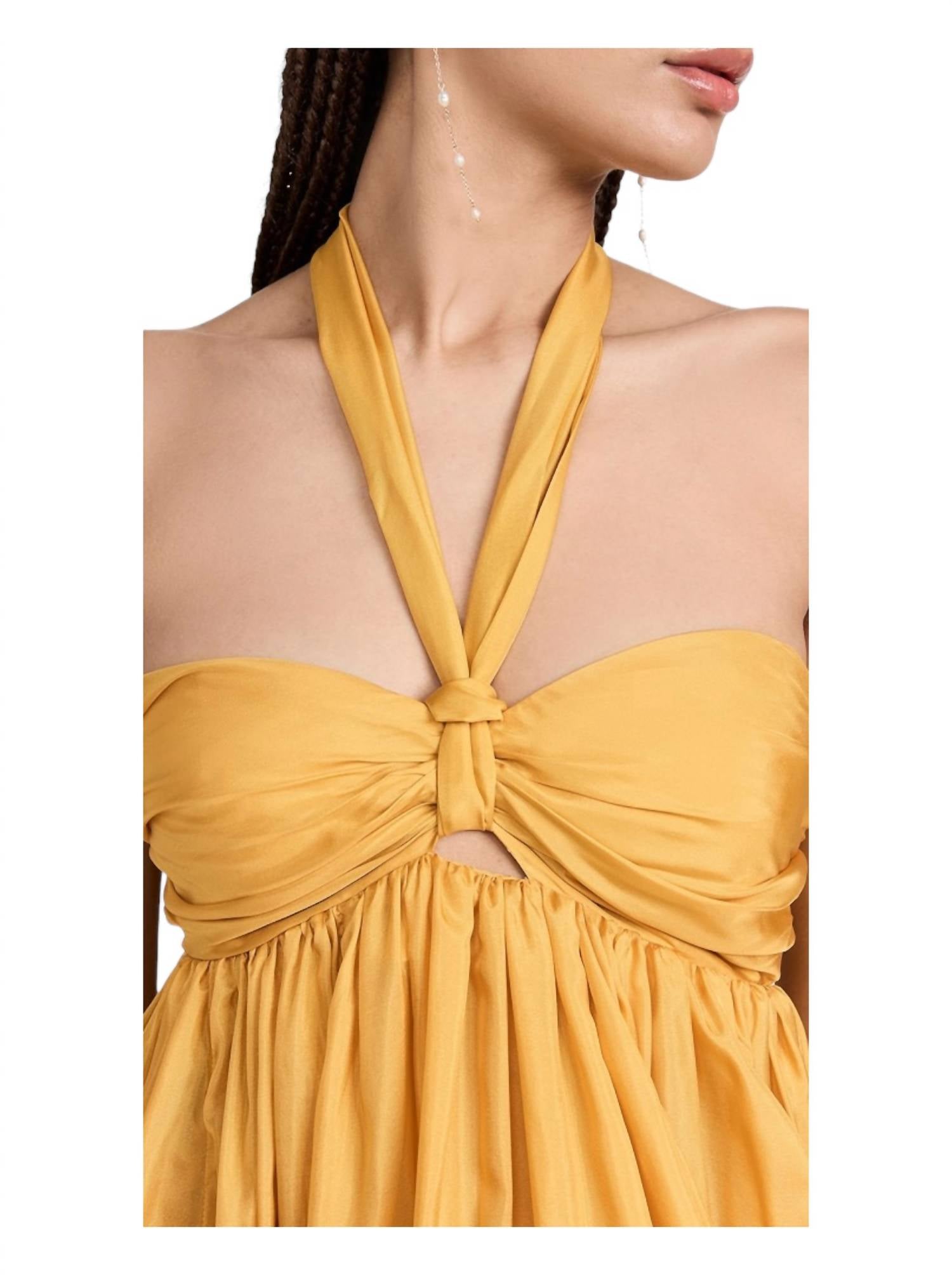 Zimmermann - Devi Halter Maxi Dress
