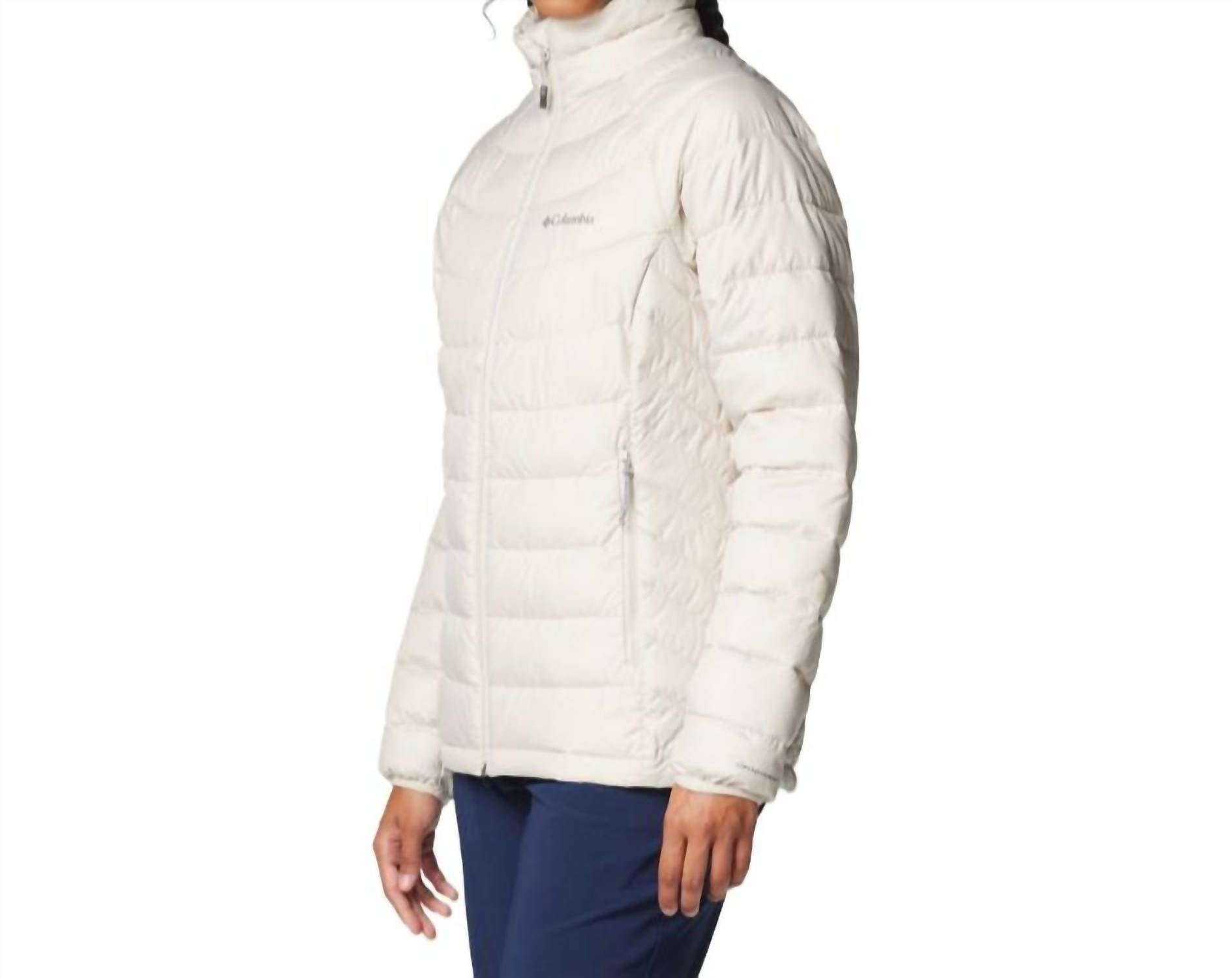 Columbia Women's Powder Lite II Full Zip Insulated Jacket in dark stone - women's jacket - alternate view