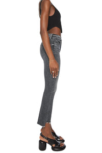 Mother - Insider Crop Step Fray Jean
