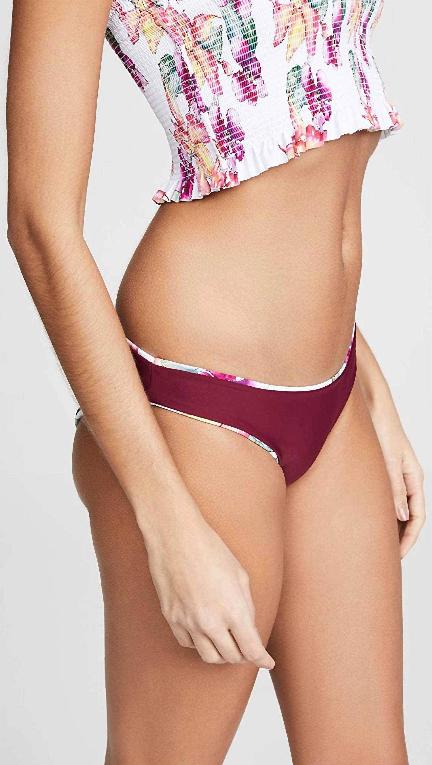 Reversible Full Coverage Hipster Bikini Bottom