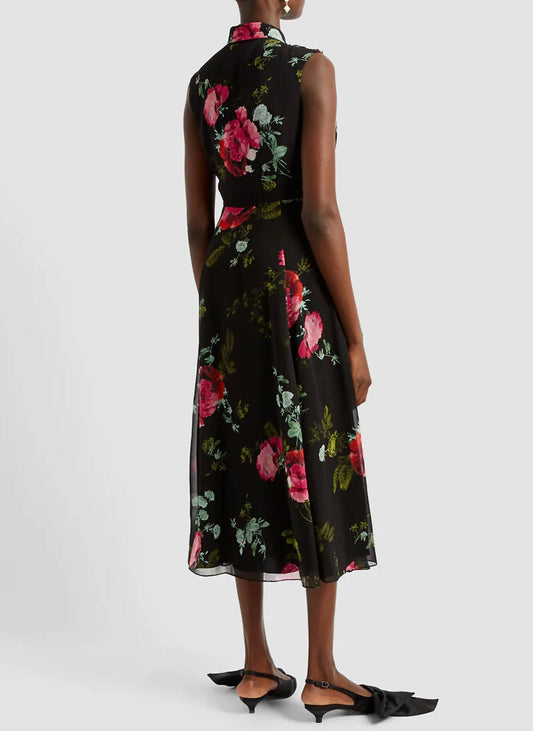 Erdem - Sleeveless Pleated Shirt Dress