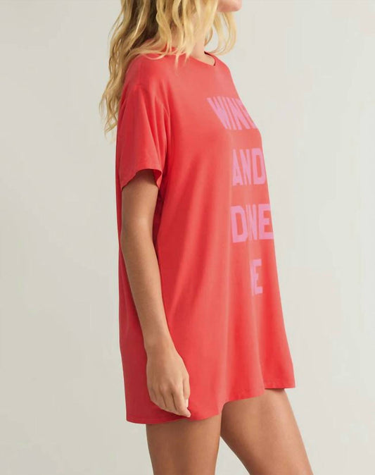 Z Supply - Women's Wine & Dine Night Shirt