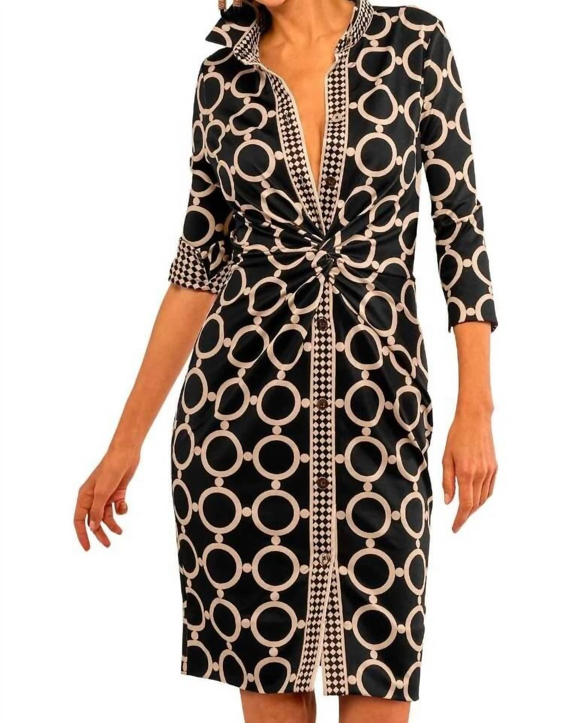 Gretchen Scott - Twist Front Dress
