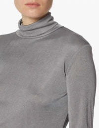Maxmara - Leisure Fabian Shiny Jersey Turtleneck Top