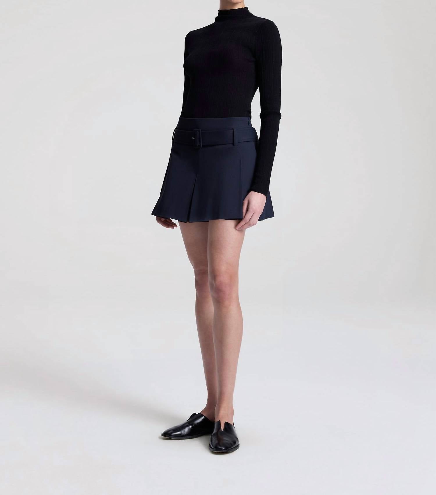 A.L.C. - Hugh Fine Cotton Knit Top