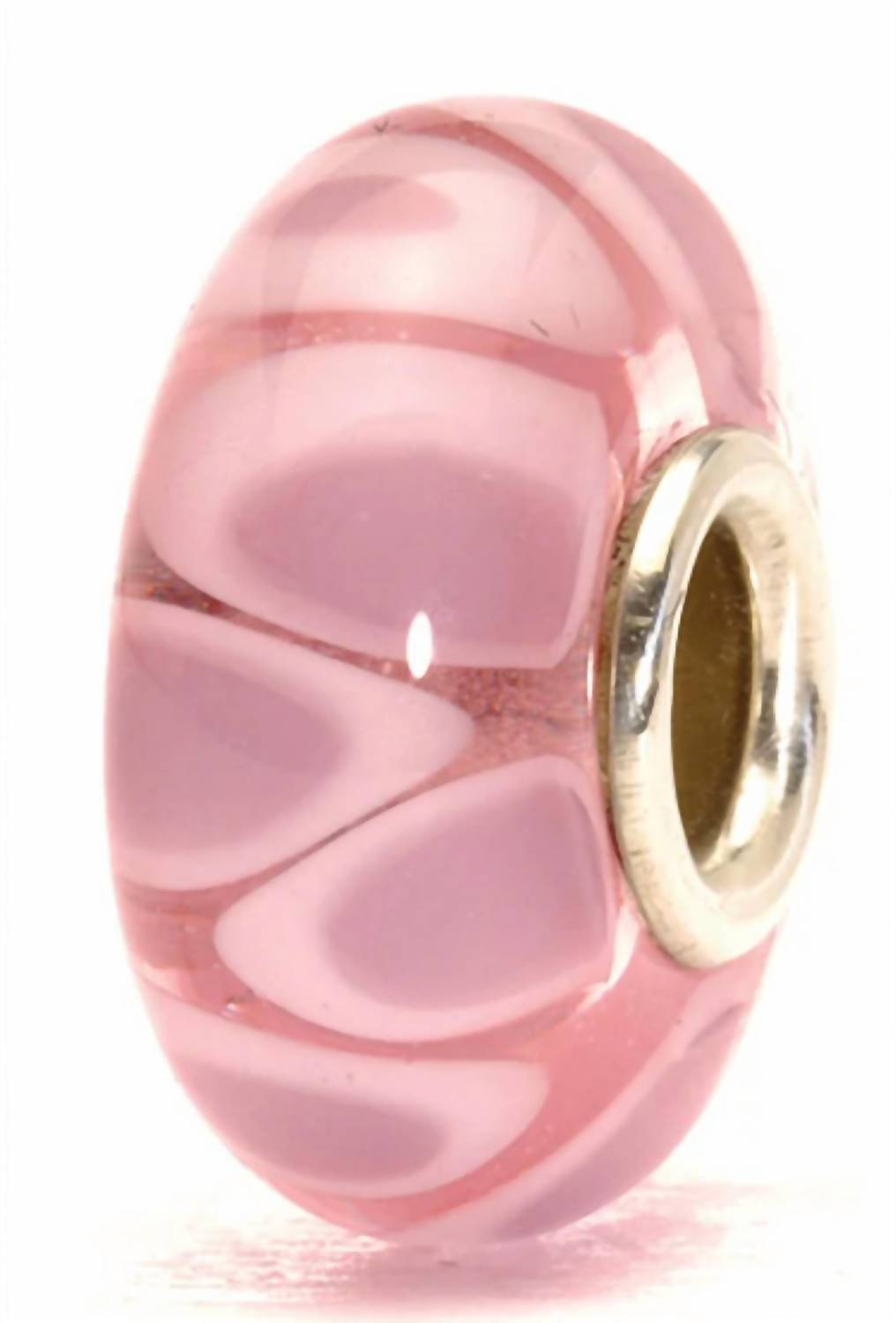 Trollbeads Women's Shadow Glass Bead Charm in pastel - women's jewelry