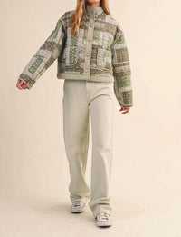 &Merci - Bandana Patchwork Quilted Jacket