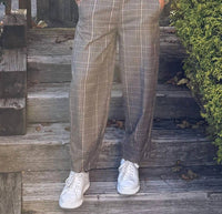 Brand Bazar - Caro Plaid Pull On Pant