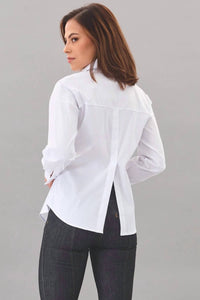 Lola & Sophie - Stretch Poplin Ribbon Shirt